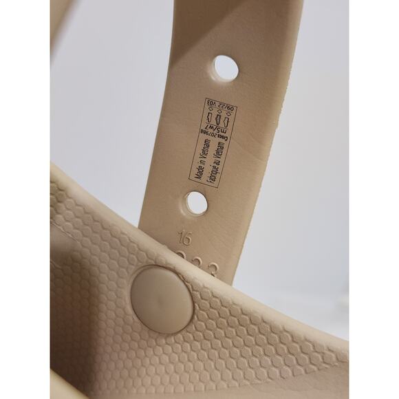 Crocs Chai Pink Classic Mega Crush Slip On Platform Clogs Shoes US W7 M5 - Picture 10 of 11